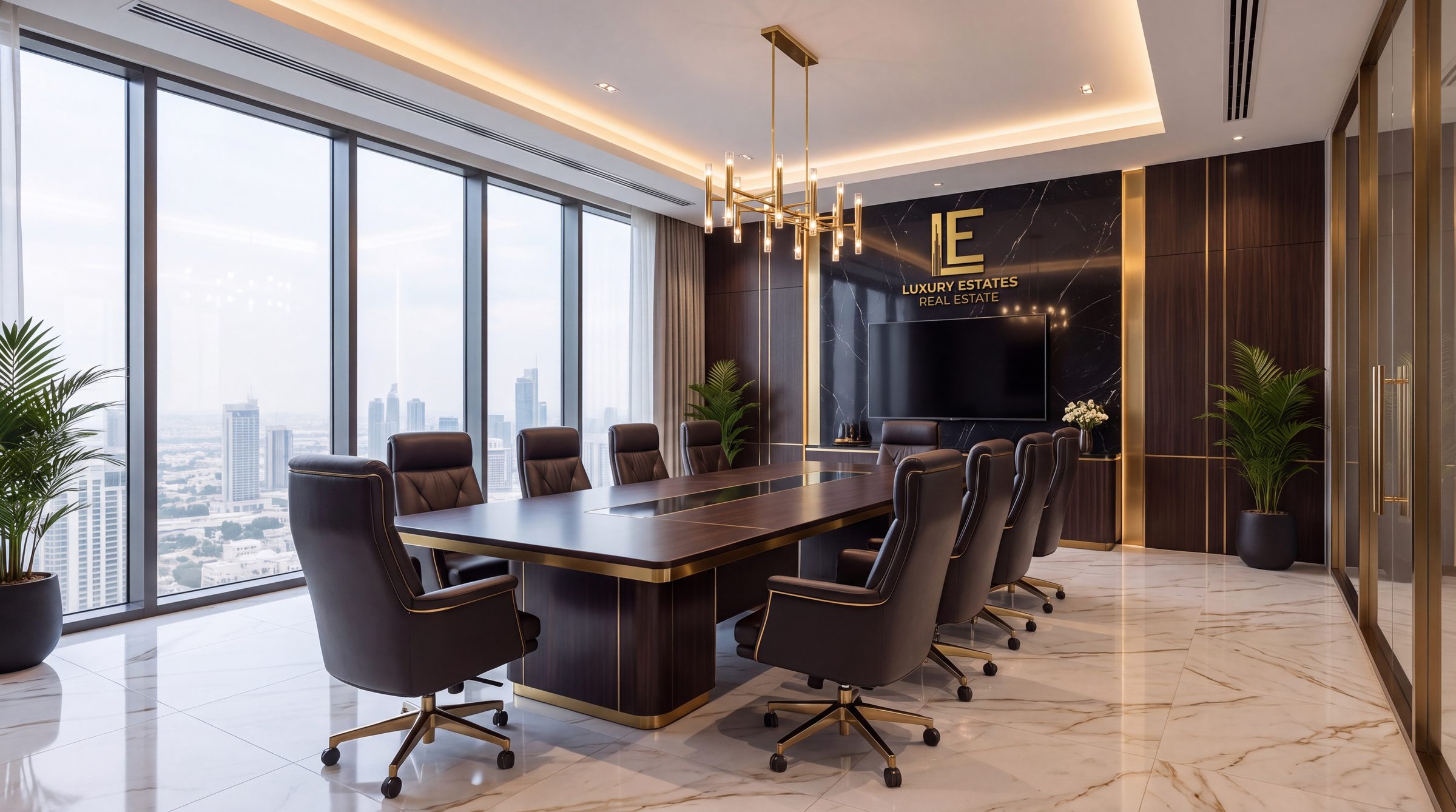 Luxury Estates boardroom